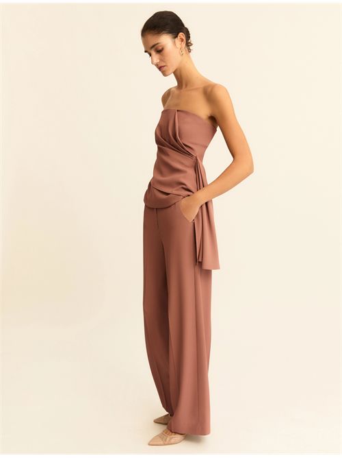 Pantalone stretch e top asimmetrico EMME MARELLA | EMMNIDO407/001